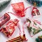 50 PCS 4x6 Inches Mixed Color Christmas Organza Gift Bags with Drawstring, Jewelry Candy Bags for Christmas